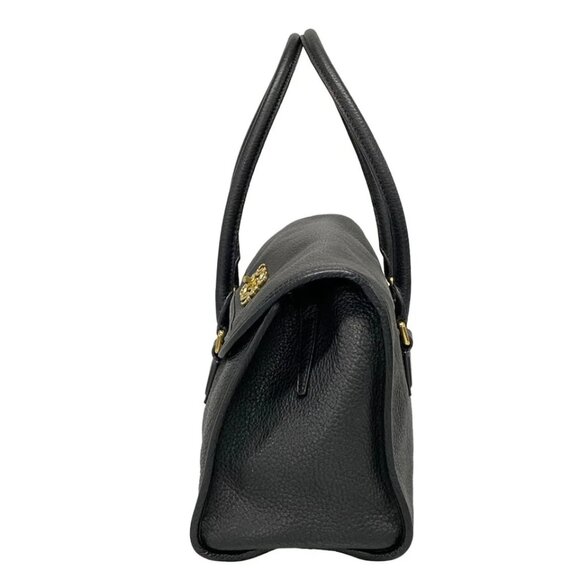 LOEWE Alamo 36 - Black Calf Leather Handbag 794-081625 - Picture 3 of 14